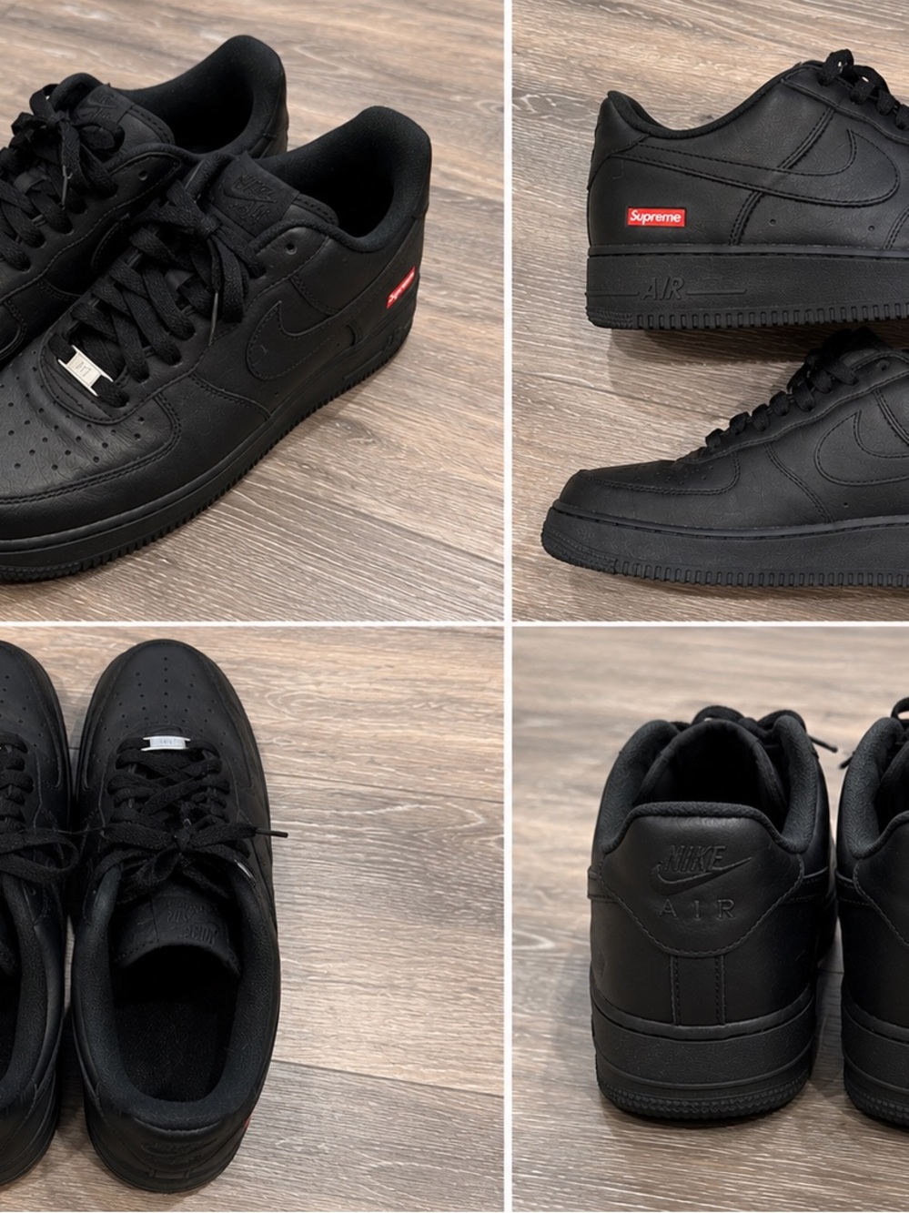 Mens Nike x Supreme Air Force Low